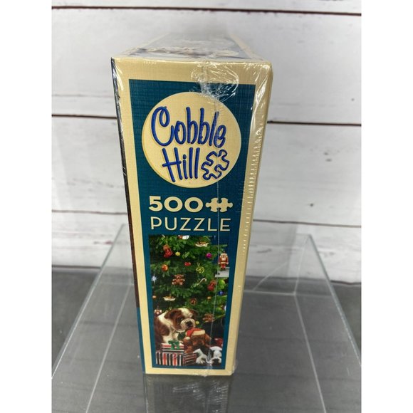 Cobblehill Christmas Puppies 500 Piece Jigsaw Puzzle - Picture 7 of 12